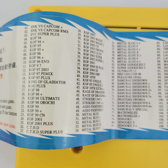 SNK neo geo mvs 161 in 1 multi game Cartridge - Picture 7 of 10